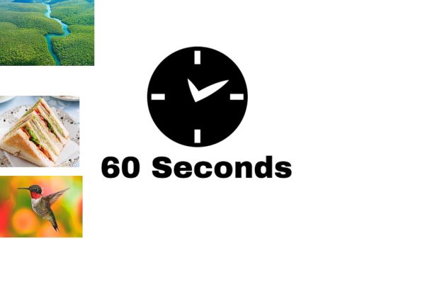 Толкова много неща могат да се случат за 60 секунди
